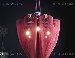 چراغ آویز مدرن