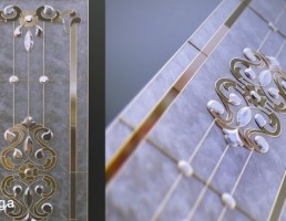 درب شیشه خور کلاسیک