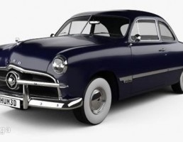 ماشین فورد مدل  Club Coupe سال 1949