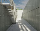 تکسچر HDRI آسمان در بعد از ظهر ابری