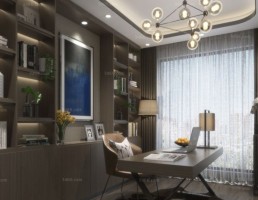 اتاق مطالعه سبک مدرن 1