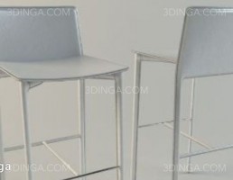 مدل سه بعدی صندلی مدرن
