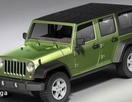 جیپ مدل Wrangler Unlimited سال 2008