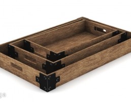 مجموعه جعبه چوبی