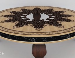 میز عسلی کلاسیک