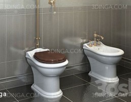 توالت فرنگی + بیده