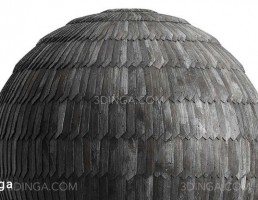 تکسچر سقف چوبی قدیمی
