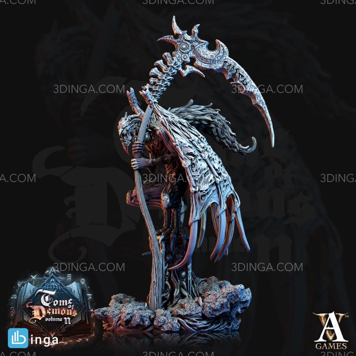 مجسمه کاراکتر تخیلی (Bane Demon) برای چاپ سه بعدی