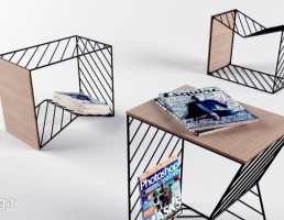 میز کنارمبلی مدرن