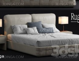 تخت خواب دونفره کلاسیک