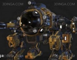 ربات QUADMECHA مکانیک