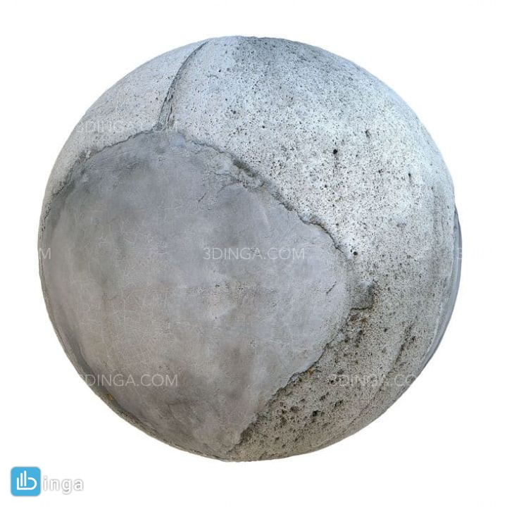 تکسچر بتن خاکستری با لایه سیمان