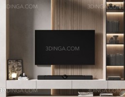 دکور تلویزیون مدرن