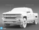 ماشین شورولت سیلورادو LT Crew Cab Short Box سال 2016