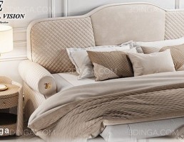 تخت خواب دو نفره کلاسیک