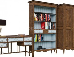 کمد کتاب + میز مطالعه