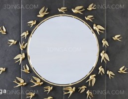 آینه تزیینی دیواری