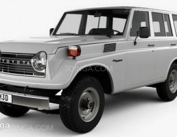 ماشین  تویوتا لندکروز  مدل J55 سال 1975