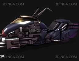 موتور سیکلت (Judge Dredd Lawamster )