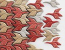 متریال کاشی طرح پرنده