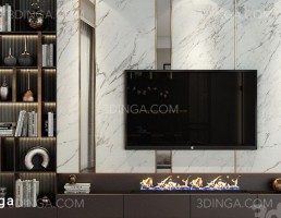 دکور تلویزیون مدرن