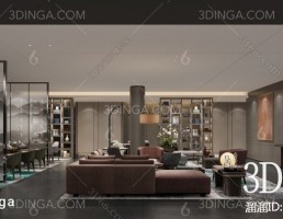 صحنه داخلی کافه سبک چینی
