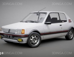 ماشین پژو 205 GTI 1.9