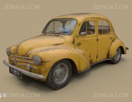 ماشین رنو 4 سی وی سال 1960