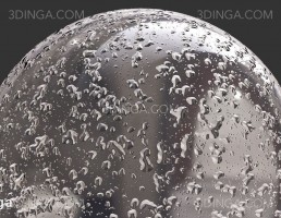 تکسچر قطرات آب حباب دار