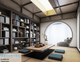 اتاق پذیرایی سبک ژاپنی