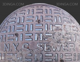 تکسچر عناصر خیابان شهر نیویورک