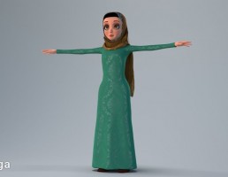 شخصیت کارتونی زن
