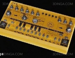 مدل سه بعدی Behringer TD-3