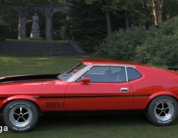 ماشین ford mustang
