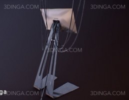 مانیتور ایستاده علمی تخیلی