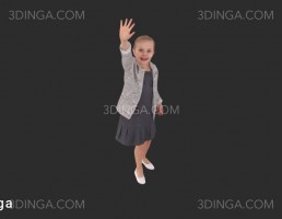 کاراکتر دختر بچه