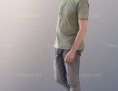 کاراکتر مرد در حال راه رفتن