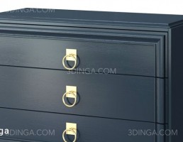 دراور چوبی کلاسیک